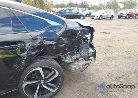 2020 Honda Accord Sport из США, поврежденный, VIN 1HGCV1F31LA080866